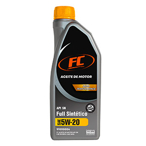 ACEITE DE MOTOR FC 5W20 SINTETICO SN QUART