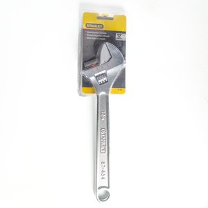 LLAVE AJUSTABLE CROMADA STANLEY 87-434LA 12 PULGADAS