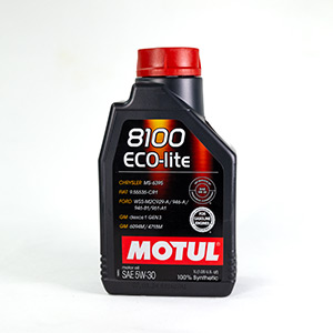 ACEITE DE MOTOR MOTUL 8100 5W30 ECO-LITE SINTETICO 1 LT