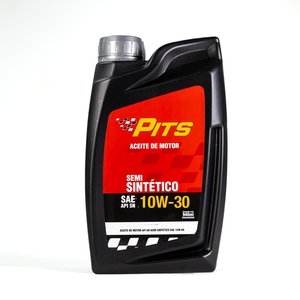 ACEITE DE MOTOR PITS 10W30 SEMI SINTETICO SN QUART