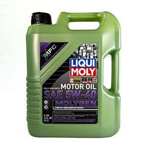 ACEITE DE MOTOR LIQUI MOLY 8578 MOLYGEN 5W40 SINTETICO 4L