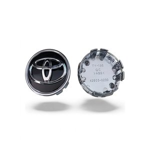 TAPA CENTRO DE RIN RESINA TOYOTA NEGRA (4PZA) 15C1TY1